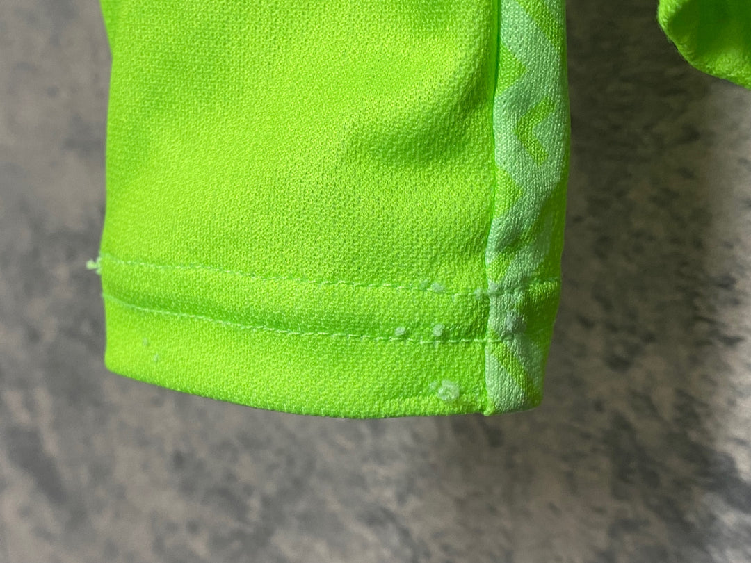 JL093 アソス assos MILLE GT LONG SLEEVE JERSEY 長袖 サイクルジャージ 黄緑 S