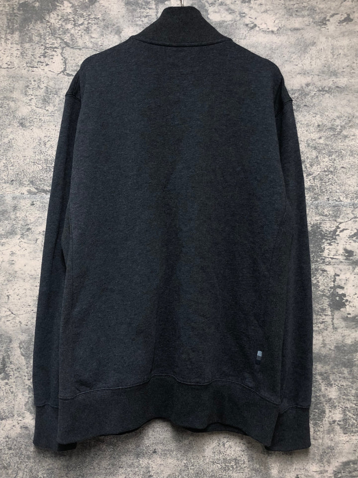 KL359 ラファ Rapha LOGO TRACK JACKET トラックジャケット グレー L 裏起毛