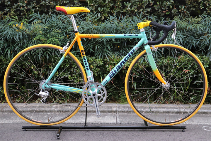 ビアンキ BIANCHI メガプロ MEGA PRO XL ジロ・デ・イタリア レプリカ 1998年頃 カンパニョーロ シルバーアテナ 11S アルミ ロードバイク 【さいたま浦和店】