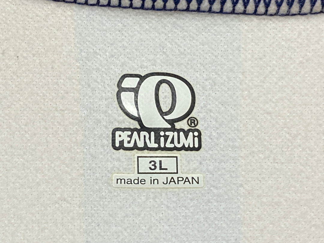 JN609 パールイズミ PEARL iZUMi 長袖 サイクルジャージ ピンク白 3L 裏起毛