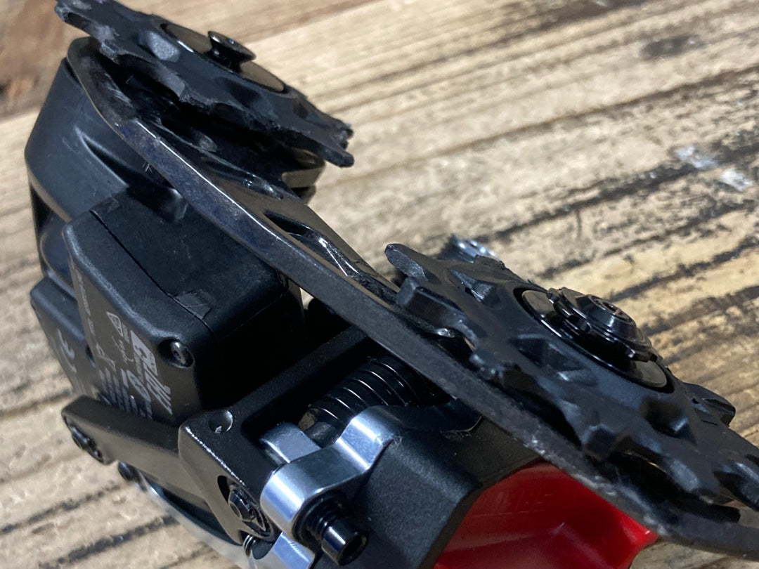 KD468 スラム SRAM Red eTap AXS RD-RED-E-D1 リアディレイラー 動作確認済 ※ゲージ片側欠品、プーリー欠けあり