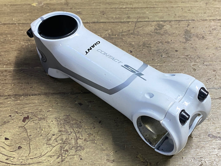 KN805 ジャイアント GIANT コンタクト CONTACT SL アルミステム 白 Φ31.8 OD2 110mm 8°