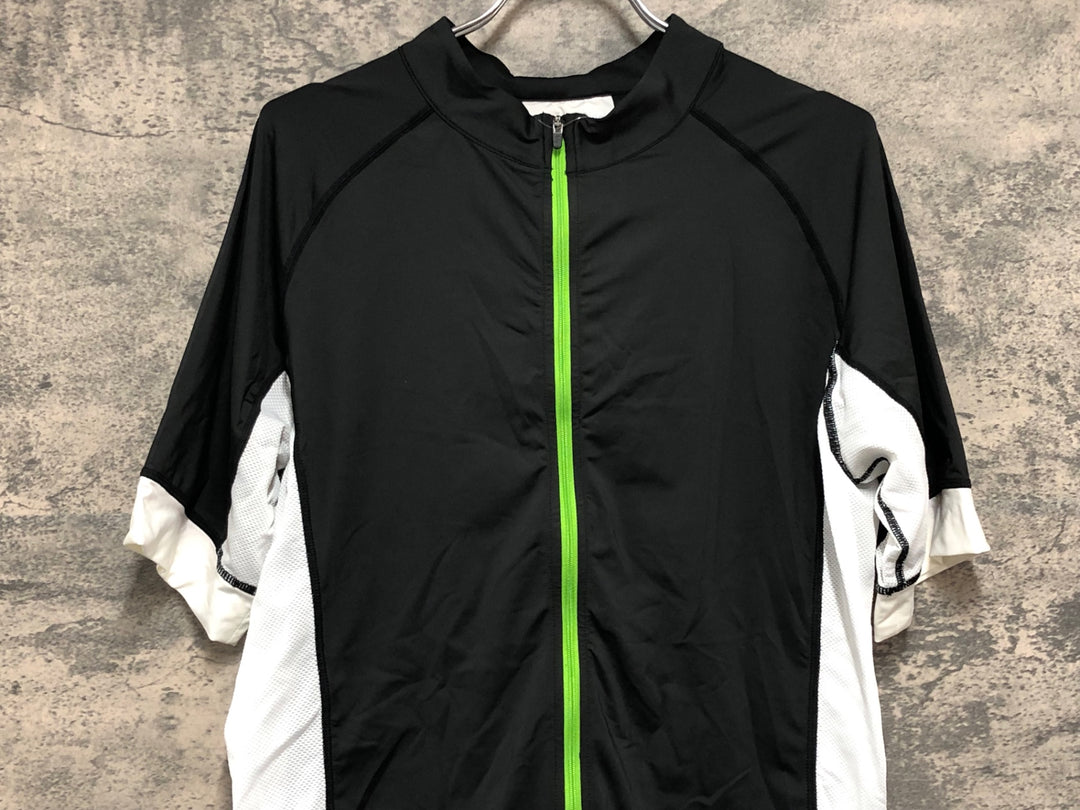KE123 キャノンデール CANNONDALE 半袖 サイクルジャージ 黒 L/G