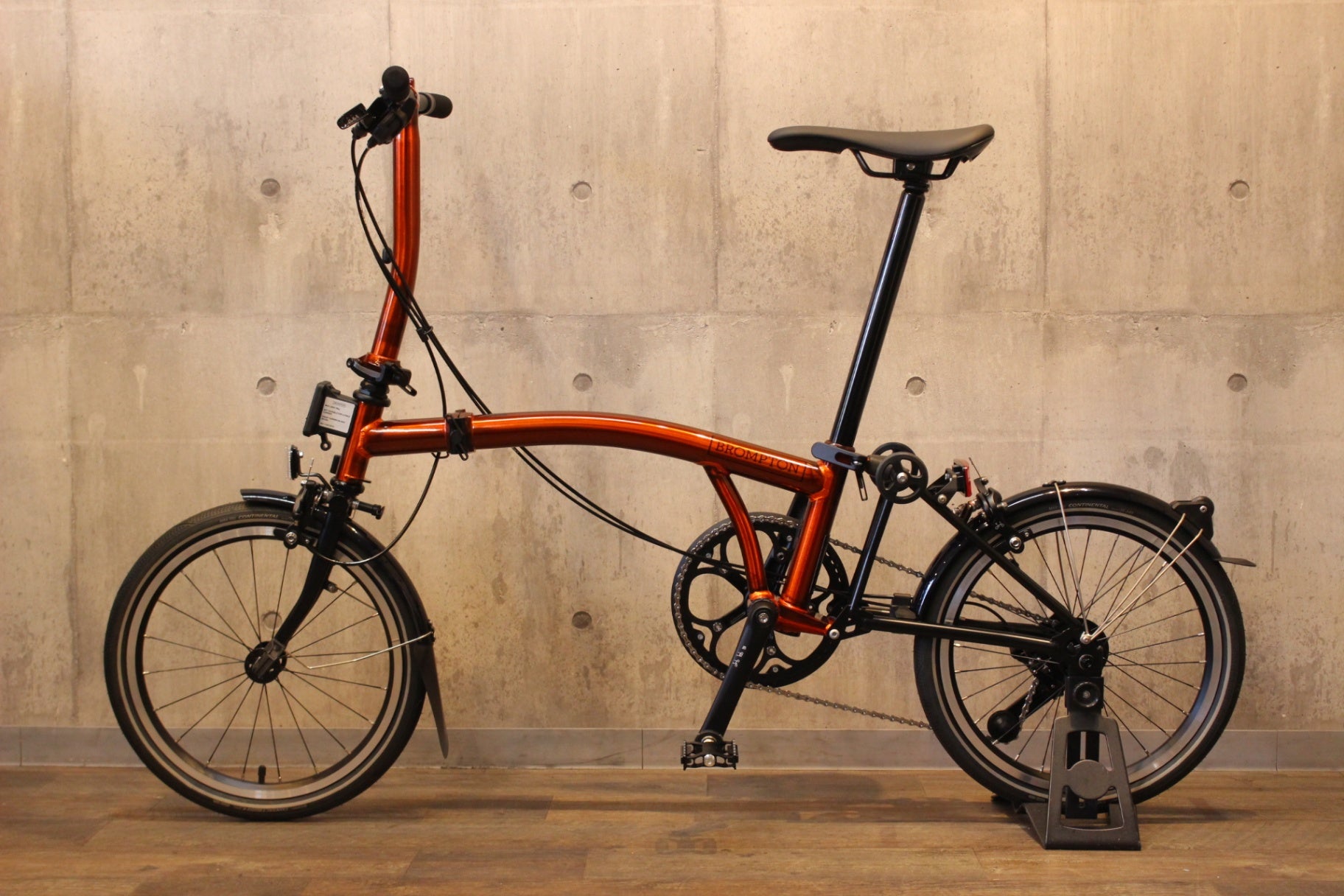 ブロンプトン BROMPTON P LINE 2024 4s フレイムラッカー ミニベロ