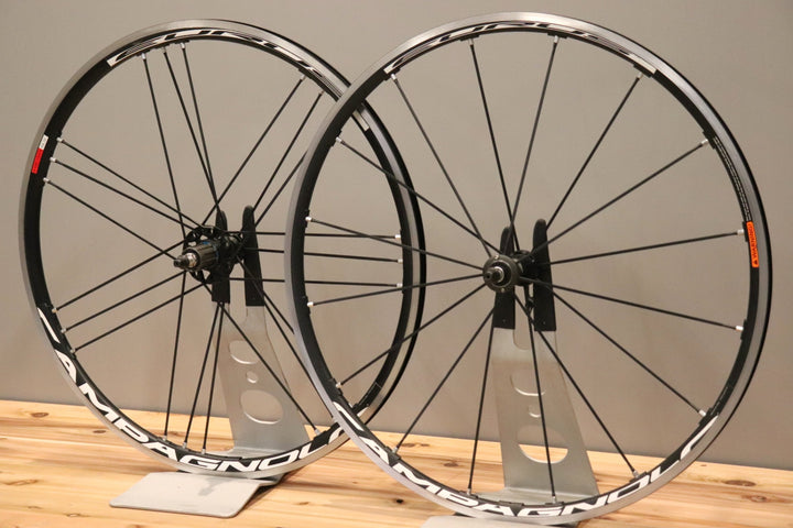 カンパニョーロ CAMPAGNOLO ユーラス EURUS アルミ クリンチャー ホイールセット シマノ11S/12S ナローリム 15C 【仙台店】