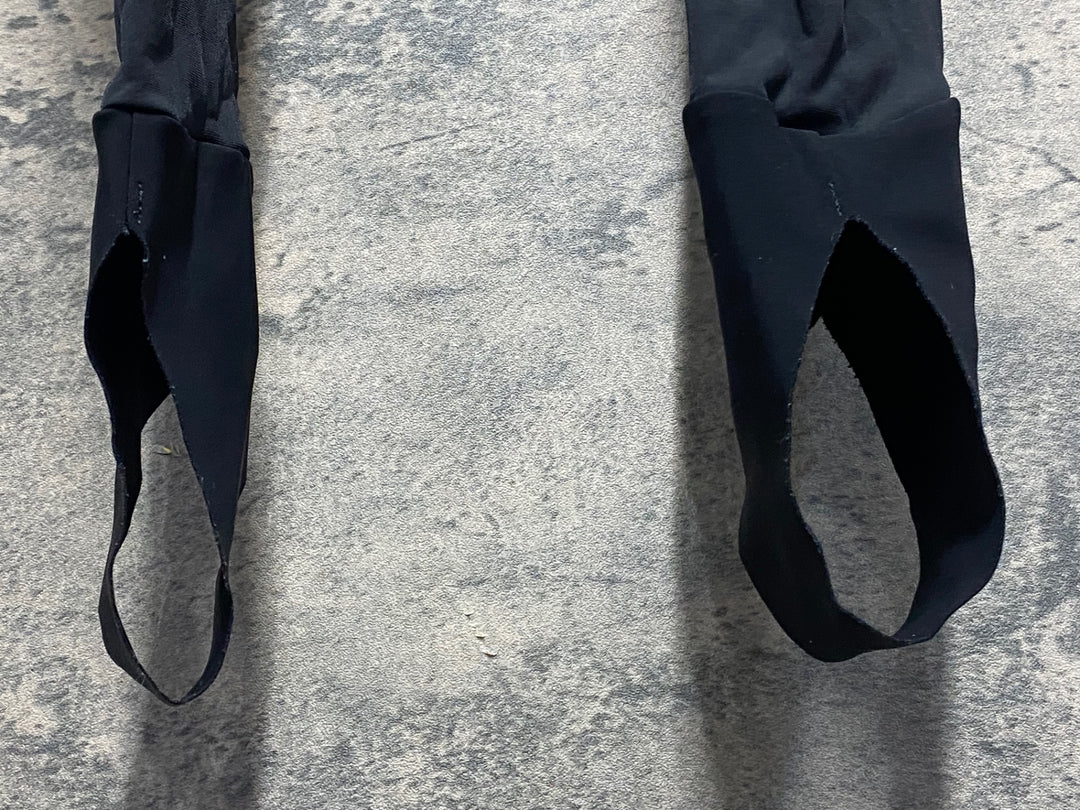 JV148 アソス ASSOS LL.716.6 ビブタイツ 黒 L 裏起毛 ※スレ大、毛玉