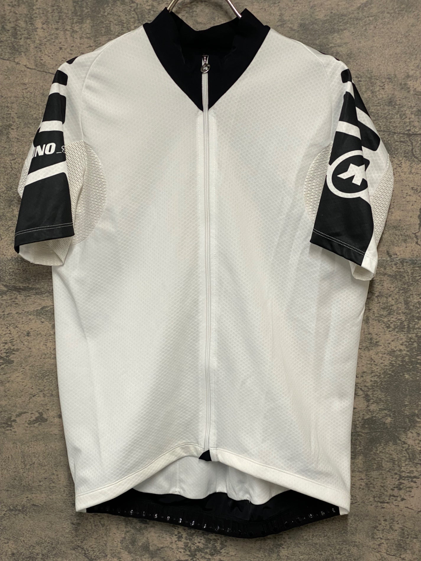 JW290 アソス ASSOS S5.UNO 半袖 サイクルジャージ 白/黒 XL – BICI