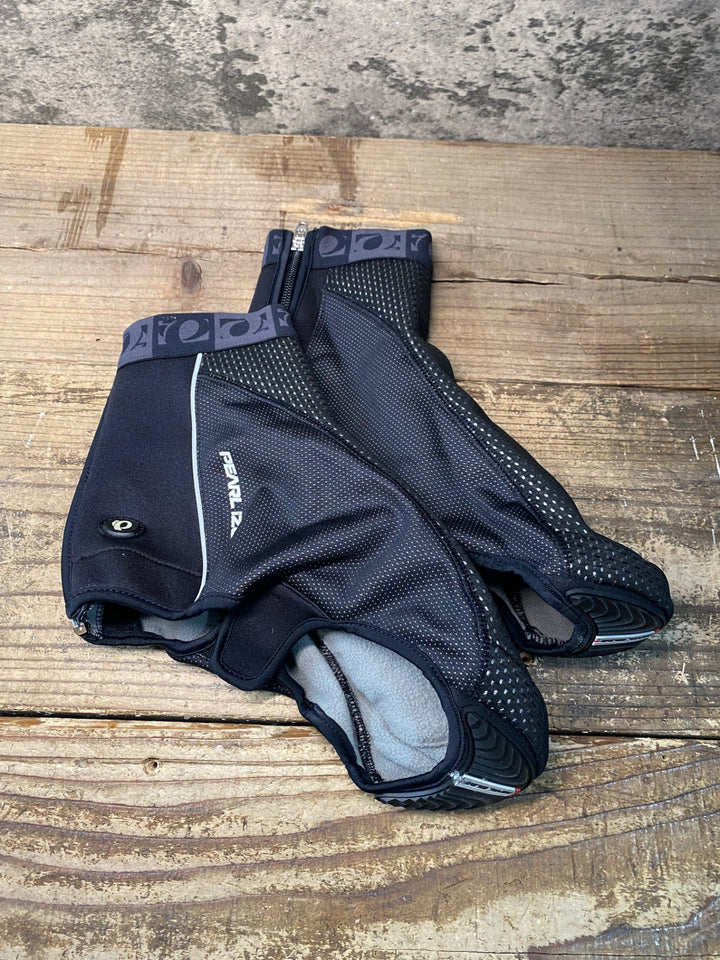 JI500 パールイズミ PEARL iZUMi シューズウォーマー 黒 L 裏起毛 WINDBREAK