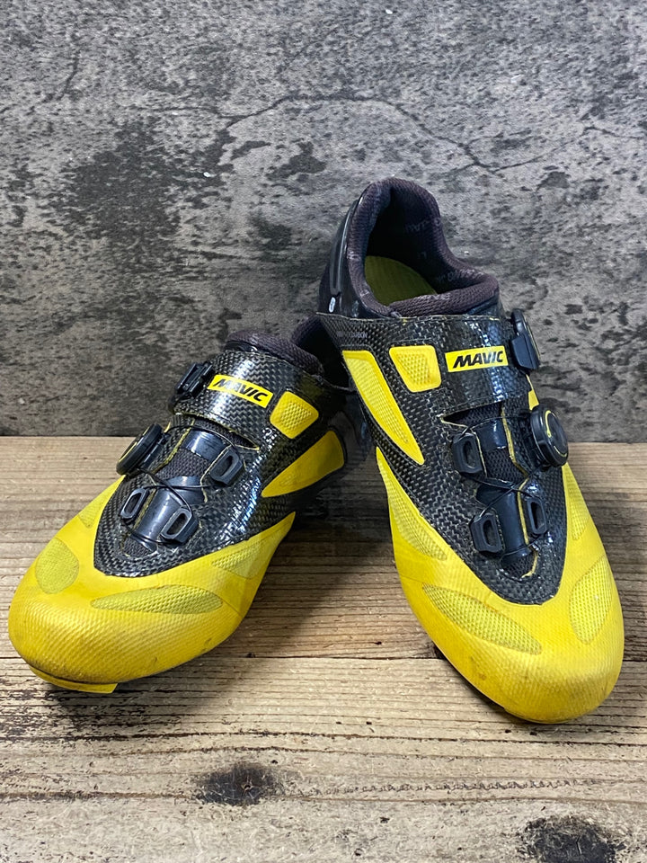 KH365 マヴィック MAVIC COSMIC BOA ビンディングシューズ 黒 3穴 41 1/3 26cm