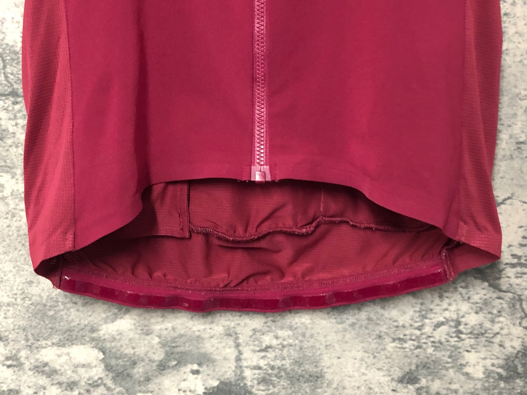 JK494 ラファ Rapha WOMEN'S SOUPLESSE JERSEY Ⅱ 半袖 サイクルジャージ 赤 S