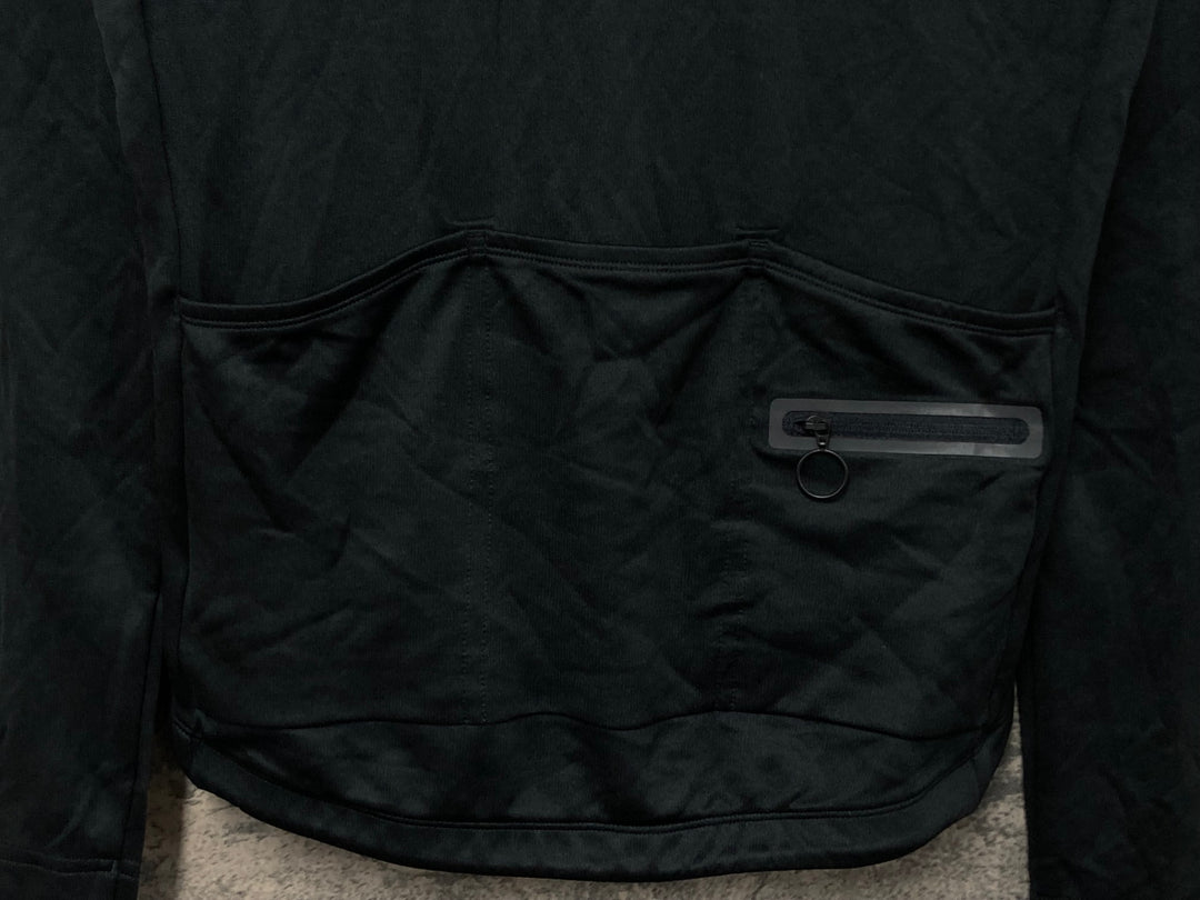 KG558 ラファ Rapha CLASSIC LONG SLEEVE JERSEY 長袖 サイクルジャージ 黒 M