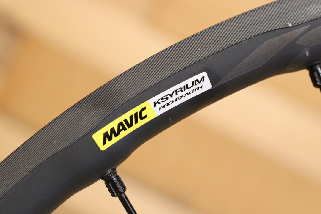 マヴィック MAVIC キシリウム プロ エグザリット KSYRIUM PRO EXALITH アルミ クリンチャー ホイールセット シマノ 12/11S 17C 【立川店】