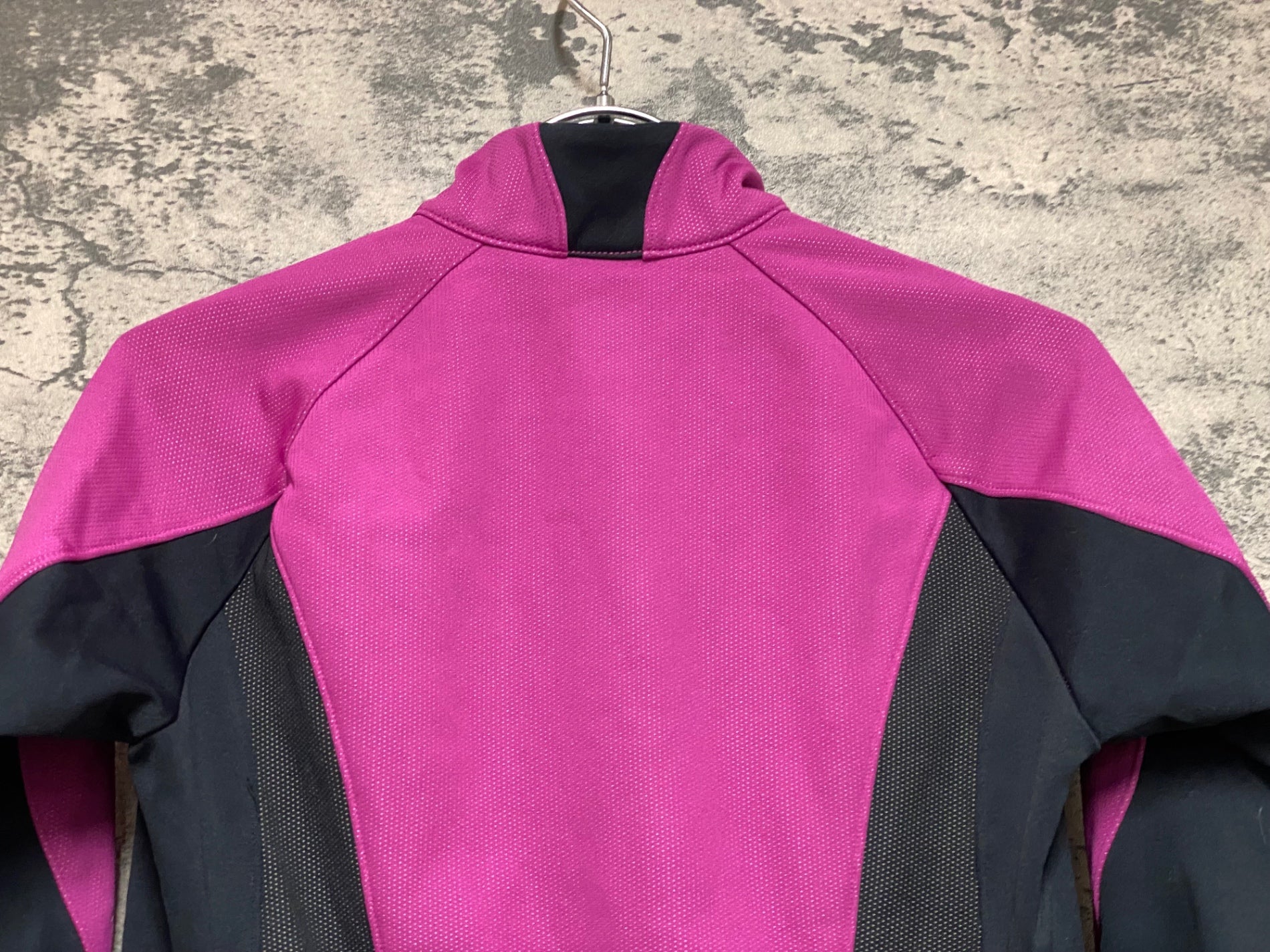 KA222 パールイズミ PEARL iZUMi 長袖 サイクルジャケット 紫 黒 S 裏