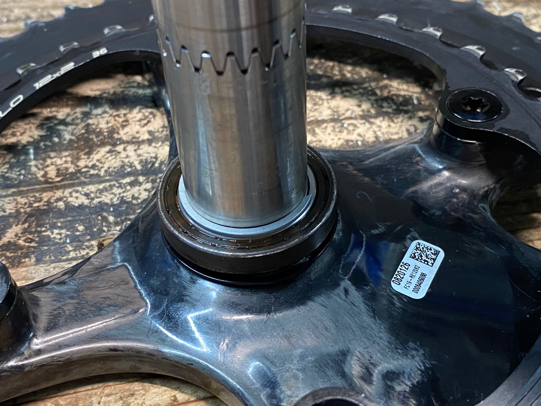 JG905 カンパニョーロ CAMPAGNOLO レコード RECORD 12s RD19-RE12062 クランクセット 52/36T 170mm ※ベアリング錆