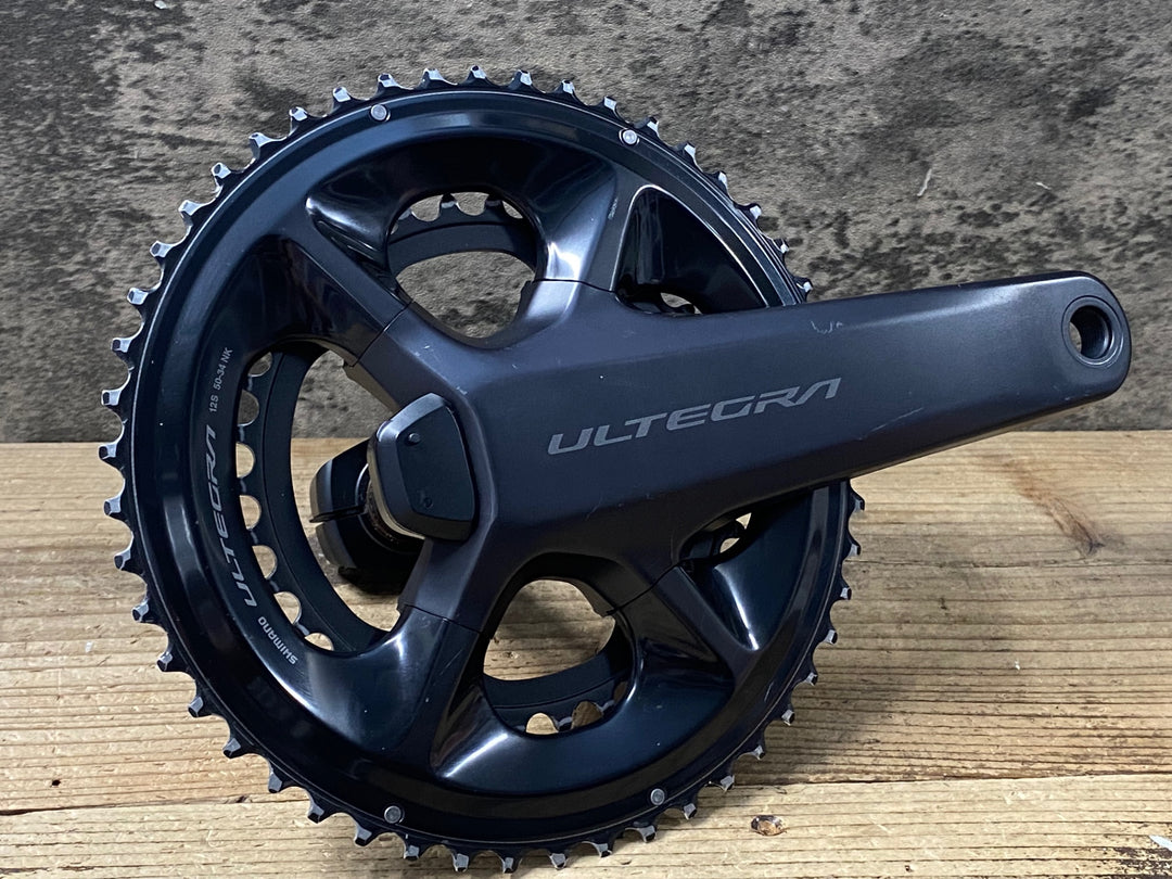 KA185 シマノ SHIMANO アルテグラ ULTEGRA FC-R8100-P 165mm 50/34T 両足計測パワーメーター クランクセット