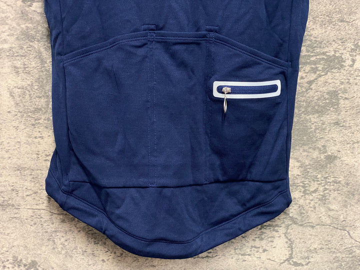 KM408 ラファ Rapha MEN'S CLASSIC JERSEY 半袖 サイクルジャージ 紺 XS