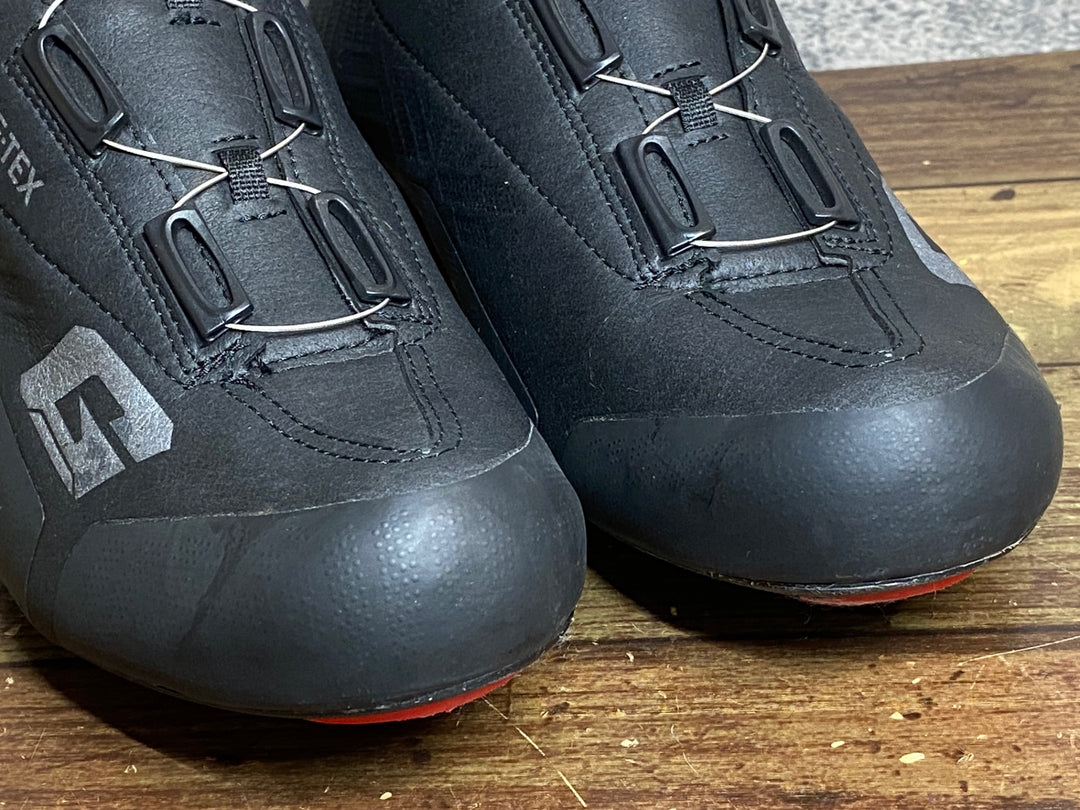 JG246 ガエルネ GAERNE G.ICE STORM ビンディングシューズ BOA 3穴 黒 EU43 GORE-TEX