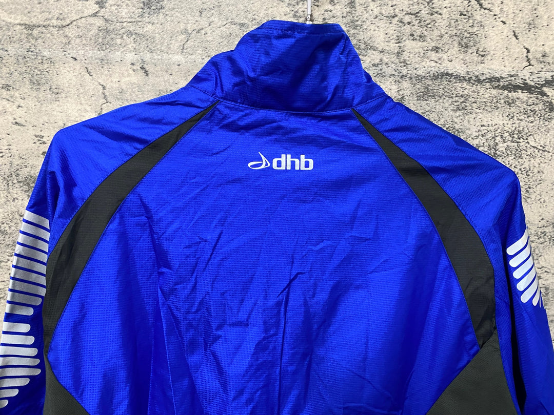KD873 dhb 長袖 サイクルジャケット 青 M