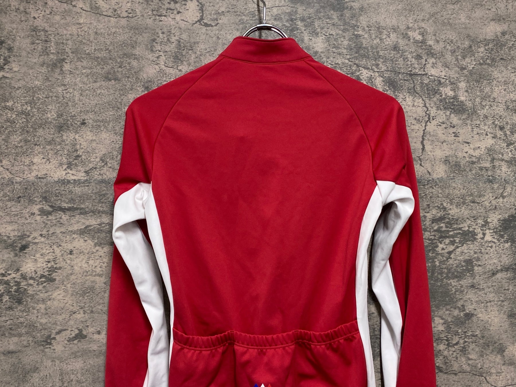 JW616 ルコックスポルティフ le coq sportif 長袖サイクルジャージ 赤