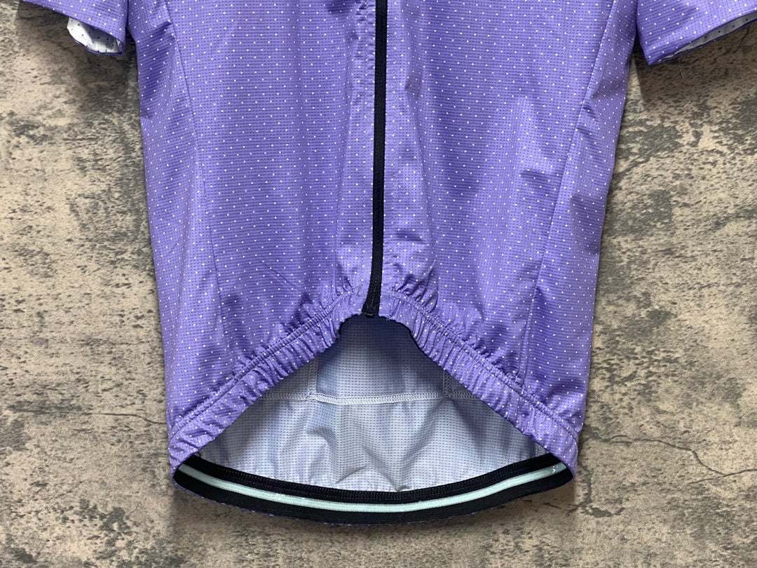 KS225 カフェドシクリステ cafe du cycliste FLEURETTE 半袖 サイクルジャージ 紫 XS