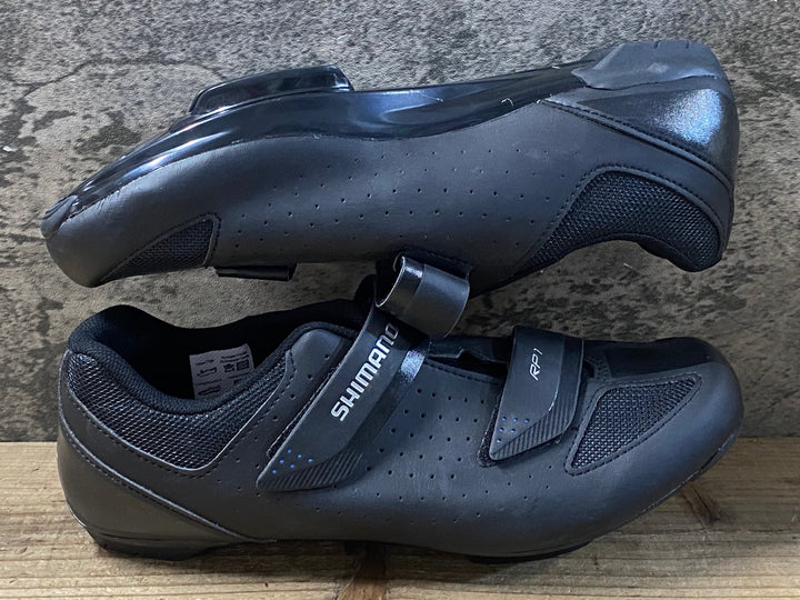 KG398 シマノ SHIMANO RP1 SH-RP100-S L ビンディングシューズ 黒 SPD 3穴 EU45 ※ペン字あり