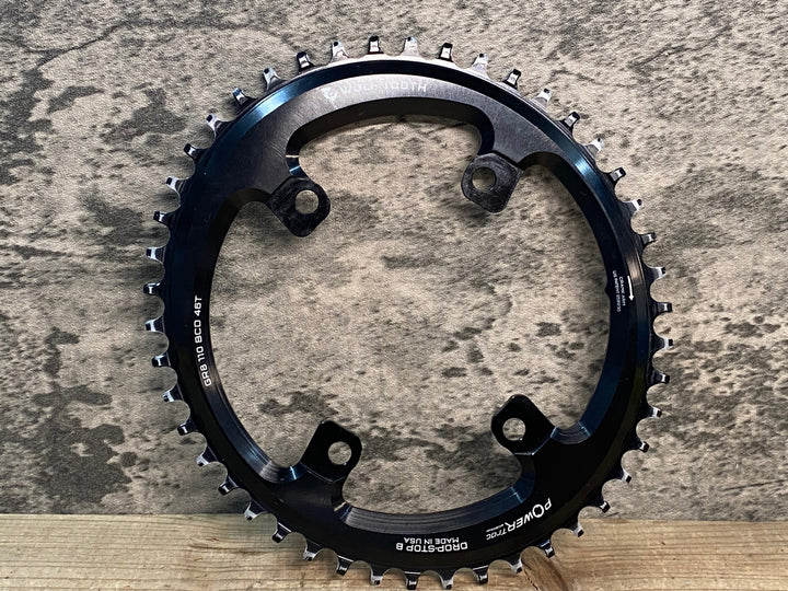 JH106 ウルフトゥース WOLFTOOTH DROP STOP B GR8 楕円チェーンリング 46T BCD110