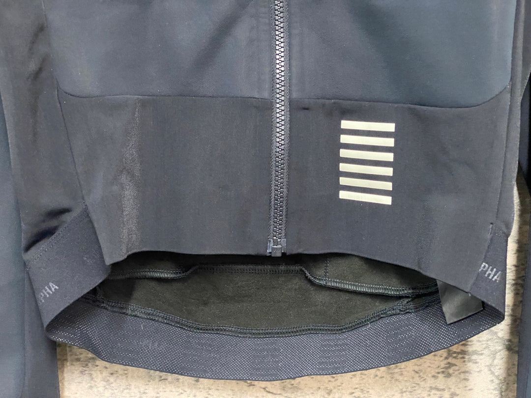 JY359 ラファ Rapha PRO TEAM JERSEY 長袖 サイクルジャージ 黒 M 裏起毛