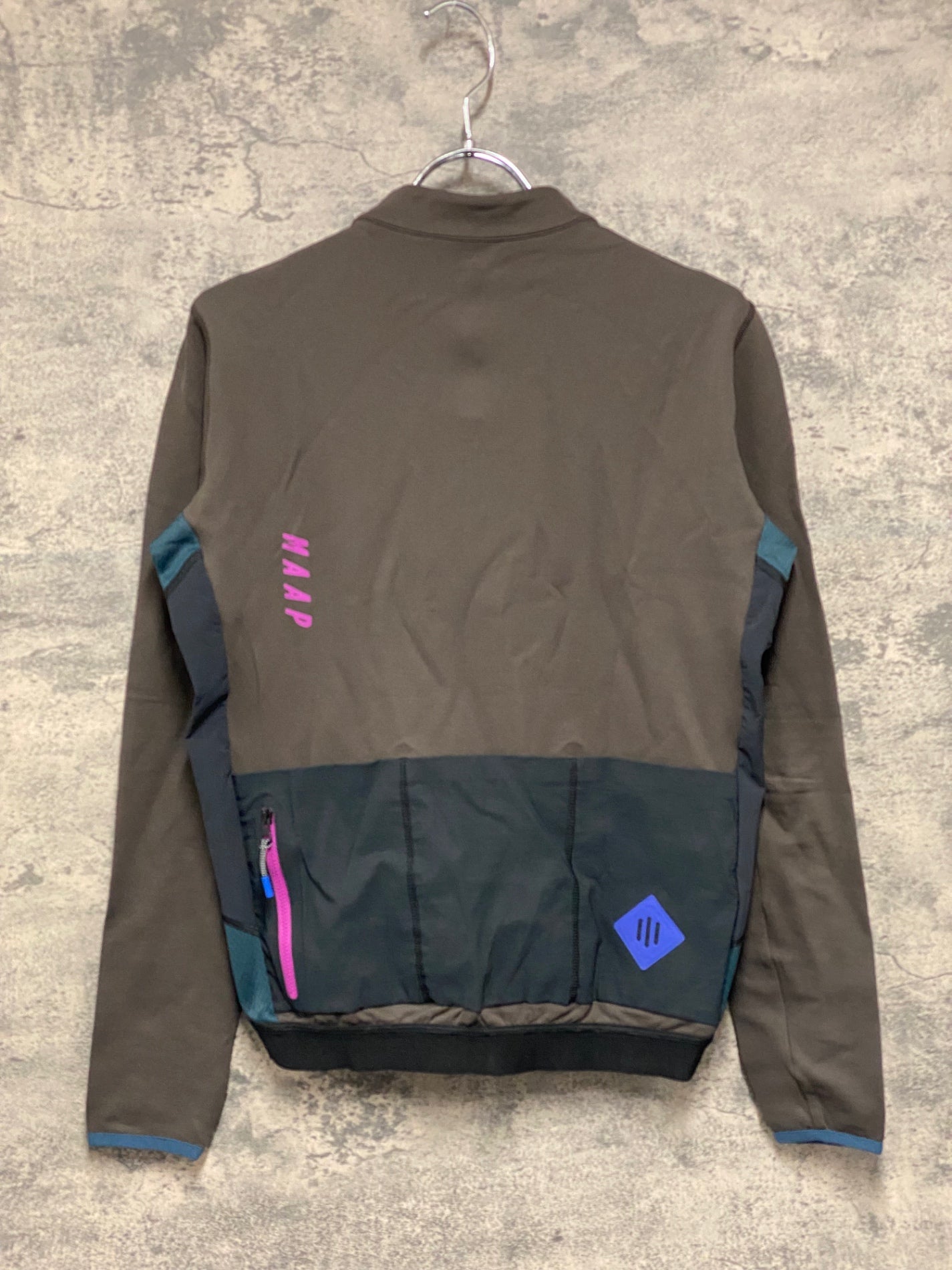 JT630 マープ MAAP TEAM FIT JERSEY 長袖 サイクルジャージ ブラウン L