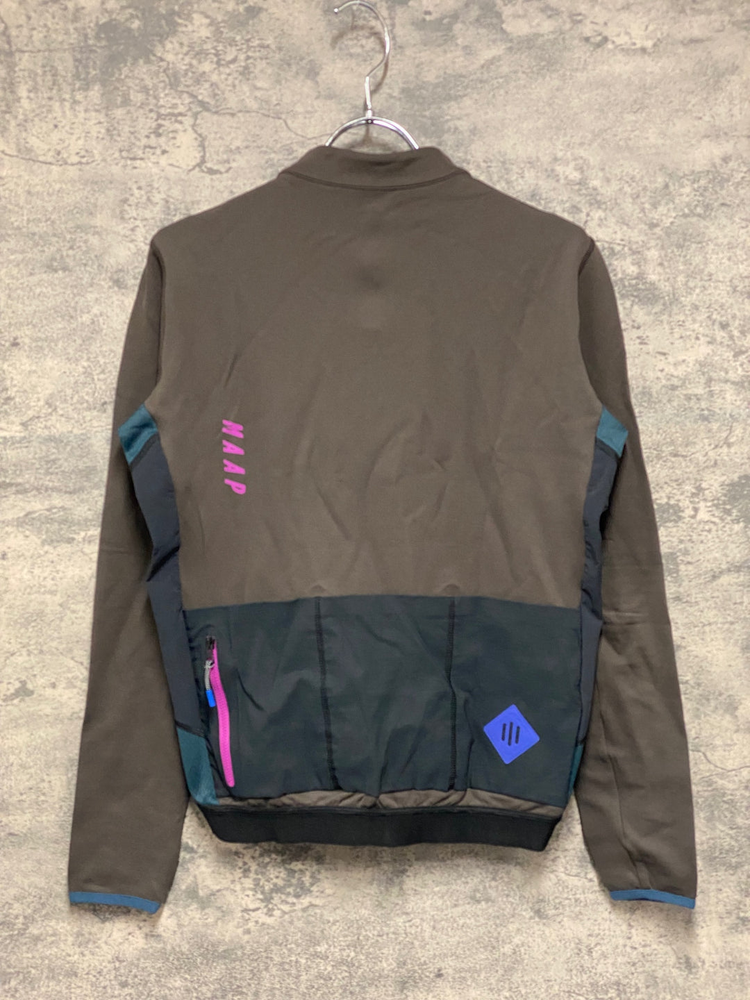 JT630 マープ MAAP TEAM FIT JERSEY 長袖 サイクルジャージ ブラウン L