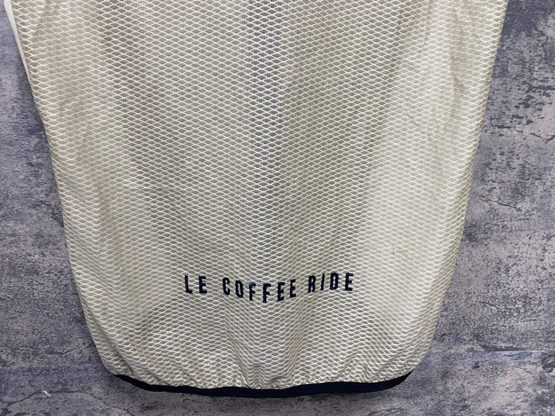 KA854 LE COFFEE RIDE サイクルベスト ジレ ベージュ M