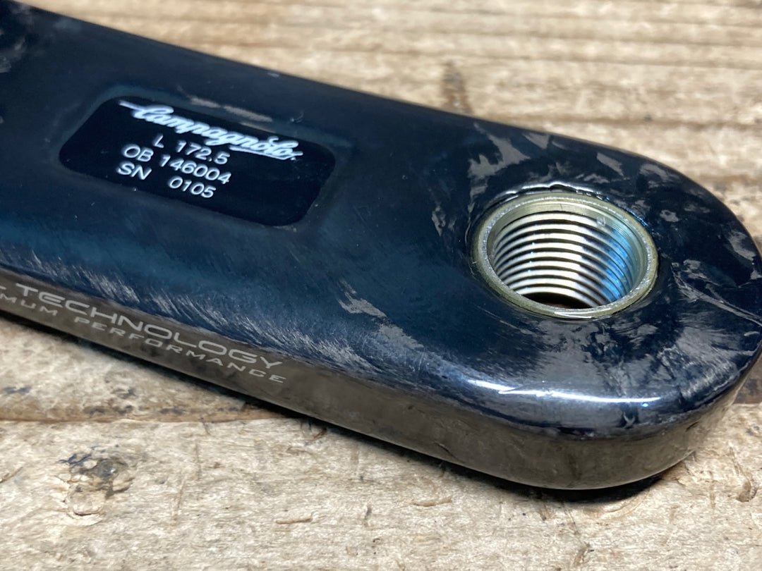JK460 カンパニョーロ CAMPAGNOLO スーパーレコード SUPER RECORD 11S 52/36T 172.5mm TITANIUM ウルトラトルク クランクセット
