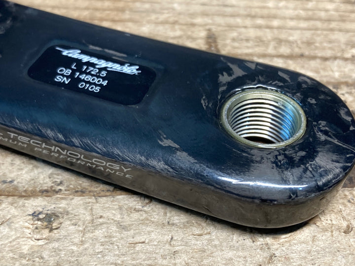 JK460 カンパニョーロ CAMPAGNOLO スーパーレコード SUPER RECORD 11S 52/36T 172.5mm TITANIUM ウルトラトルク クランクセット