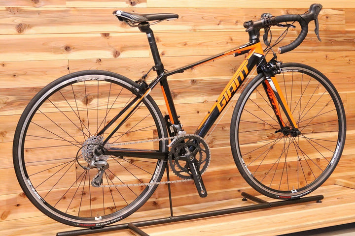 ジャイアント GIANT ディファイ DEFY 2016 XS クラリス 2400 MIX アルミ ロードバイク BR-R7000カスタム 初心者応援セット付 【広島店】