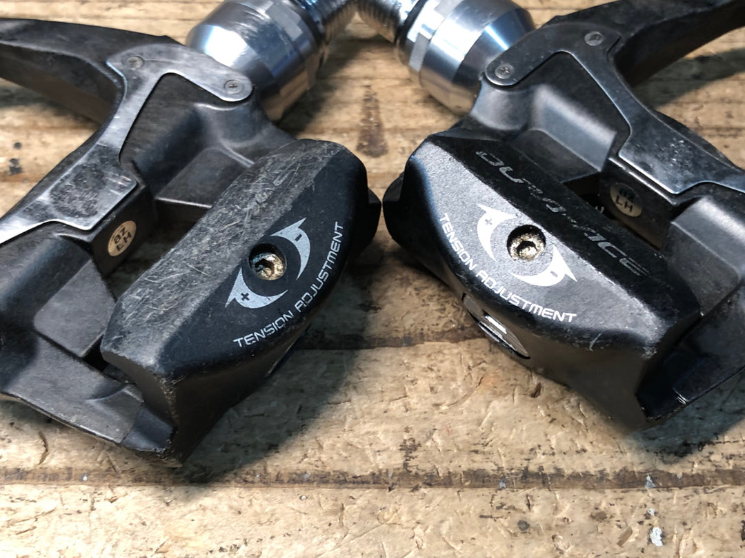 JJ134 シマノ SHIMANO デュラエース DURA-ACE PD-9000 ビンディングペダル SPD-SL