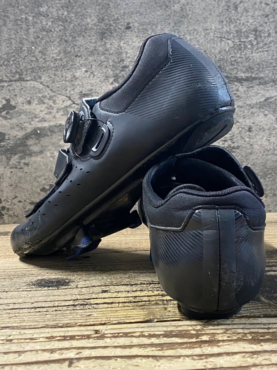 KF261 シマノ SHIMANO SH-RP400M L01E WIDE ビンディングシューズ 黒 BOA 3穴 EU44