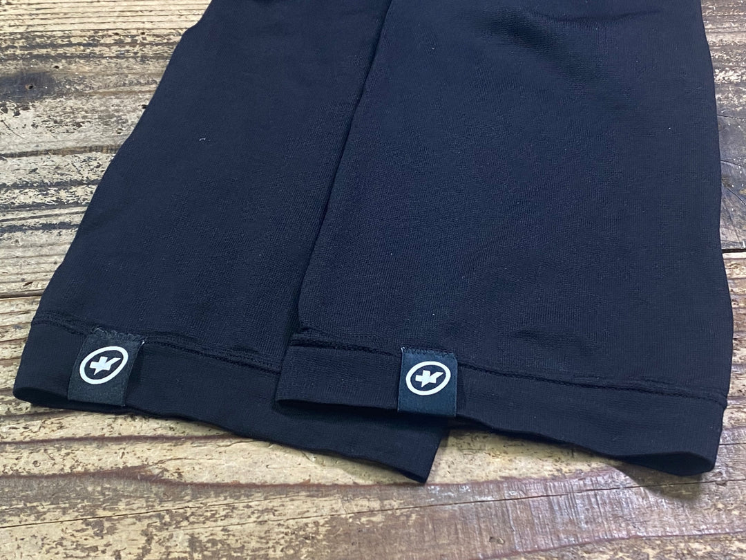 JL086 アソス assos ASSOSOIRES レッグカバー 黒 ※サイズ不明