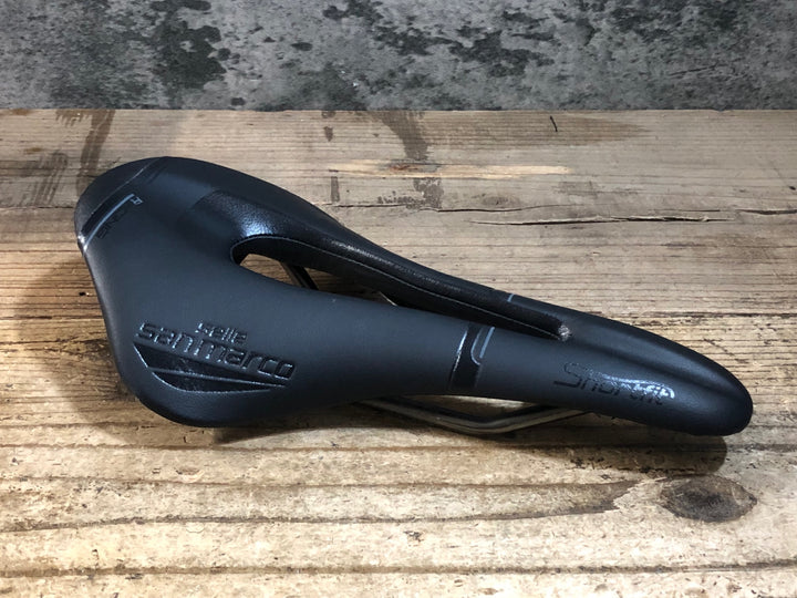 KG365 セラサンマルコ Selle San Marco Shortfit RACING サドル 黒 WIDE XSLiTEレール 145mm