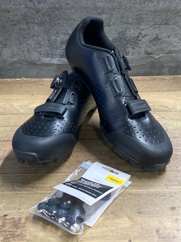 KL014 マヴィック MAVIC CROSSMAX BOA ビンディングシューズ 2穴 黒 EU44