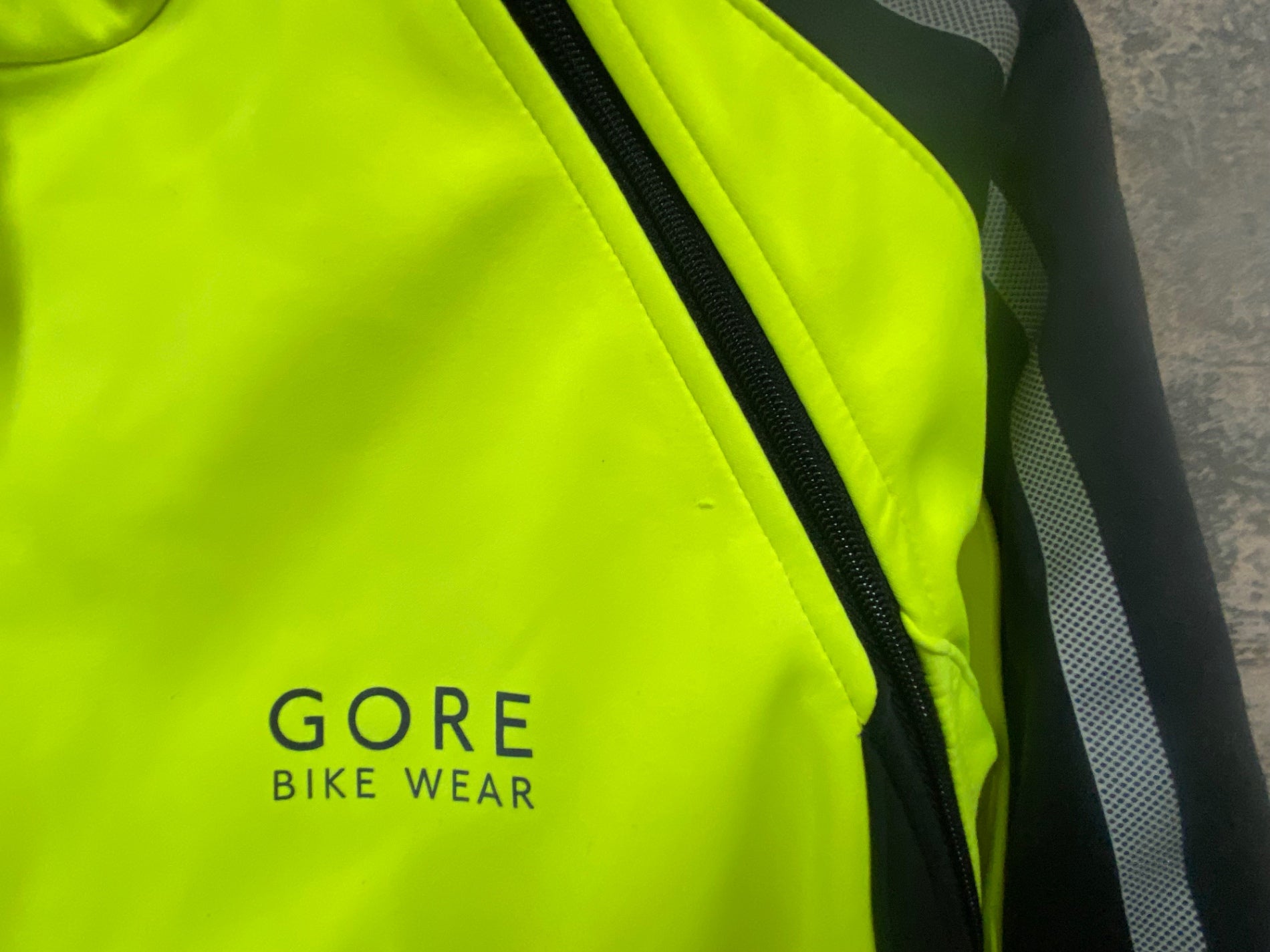 JS669 ゴアバイクウェア GORE BIKE WEAR 長袖サイクルジャケット 黄色
