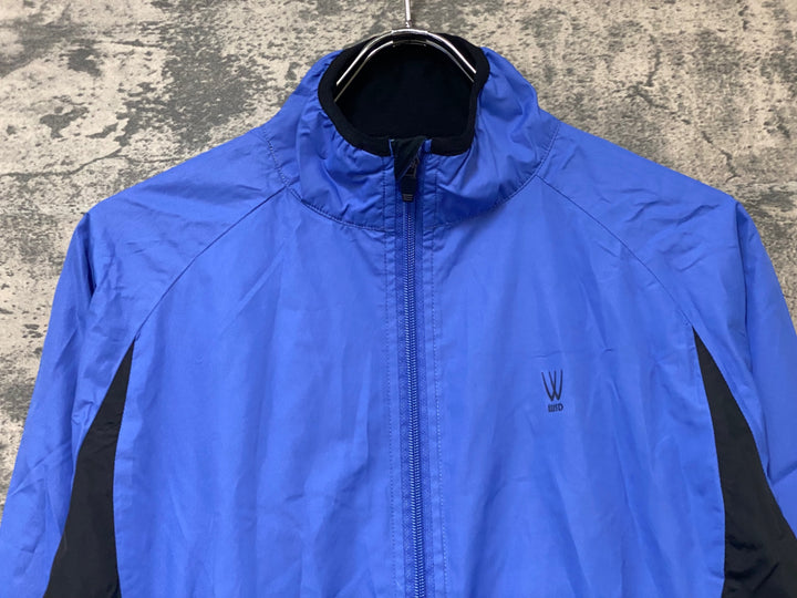 KN823 トレック TREK 長袖 ウィンドブレーカー 青 M