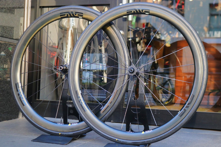 エンヴィ ENVE SES 3.4 ENVEカーボンハブ カーボン クリンチャー チューブレスレディ ホイールセット シマノ12/11S 【東京南麻布店】