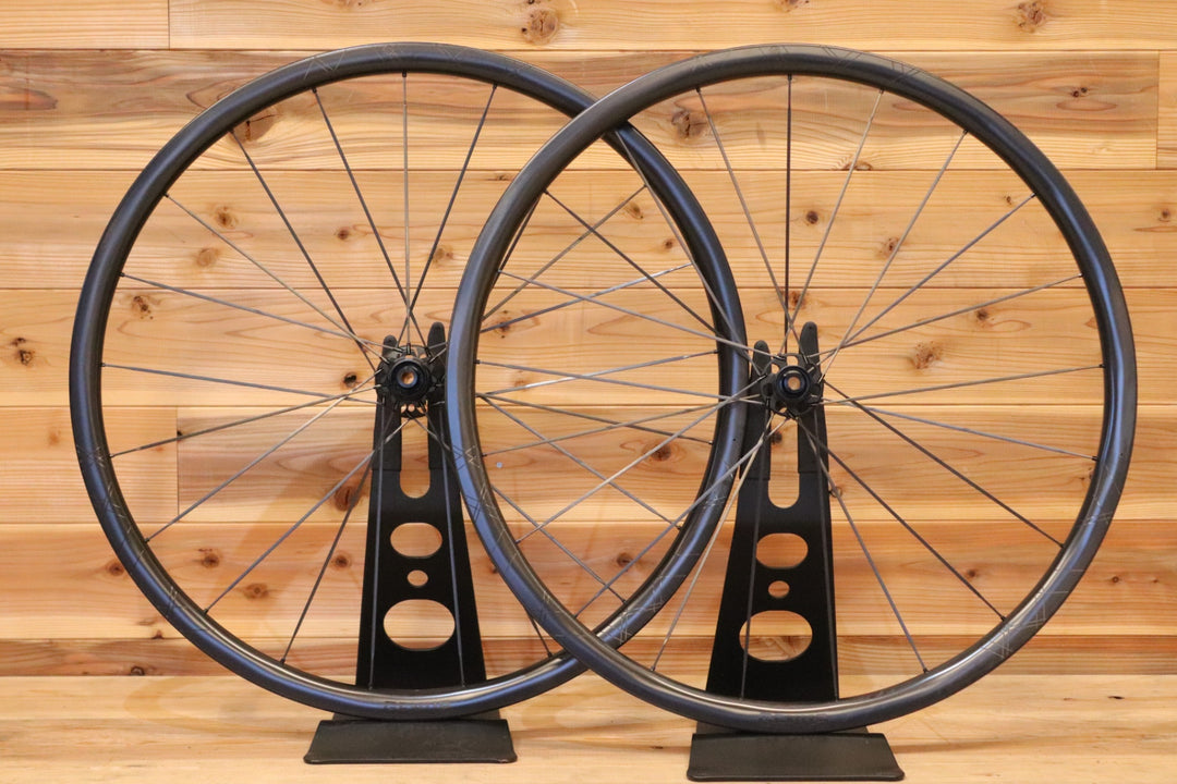 未使用品！ エレリサーチ ERE RESEARCH ジーナス GENUS SL30-R DISC シマノ 11S/12S 21C カーボン チューブレスレディ ロードバイク ホイールセット 【広島店】