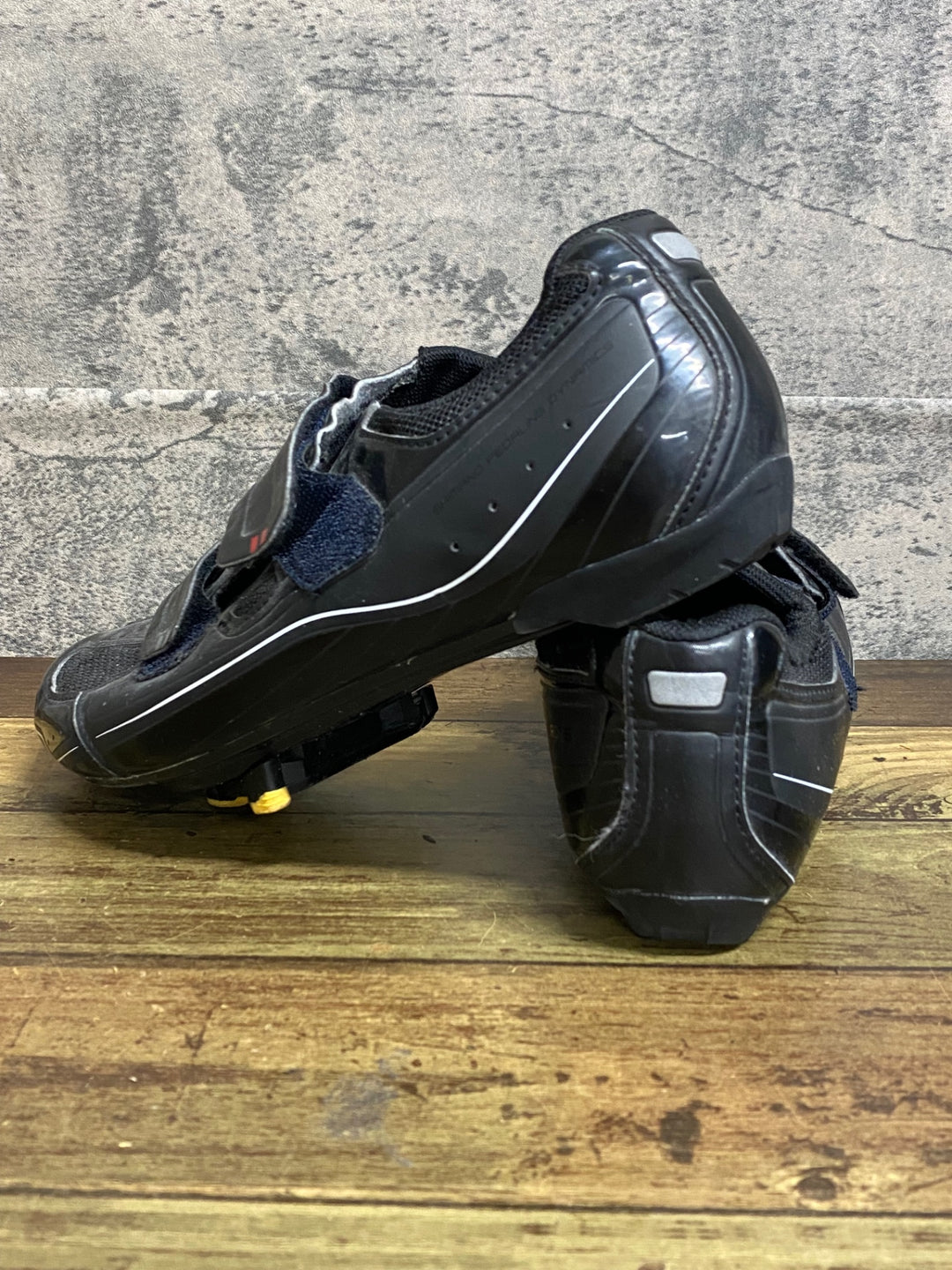 JM474 シマノ SHIMANO R065 SH-R065L ビンディングシューズ EU43 黒 3穴