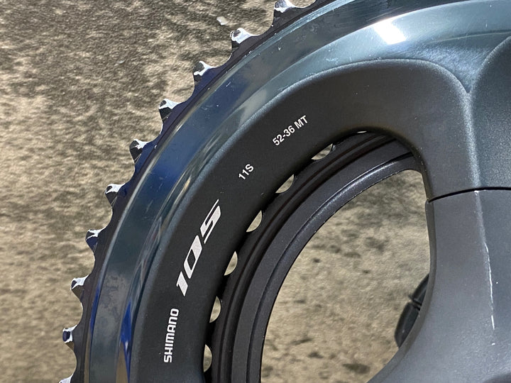 KQ205 シマノ SHIMANO 105 FC-R7000 クランクセット 52/36T 160mm