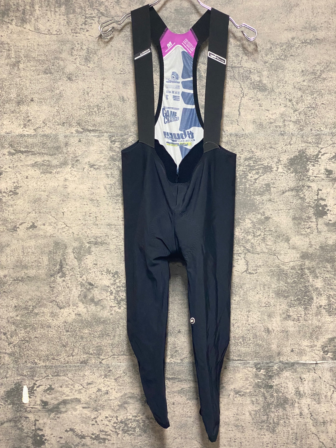KN161 アソス ASSOS Tiburu Knickers Mille S7 ビブニッカー 黒 M