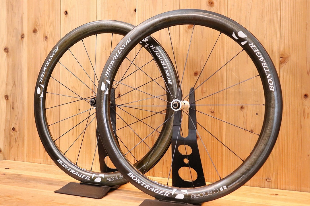 ボントレガー BONTRAGER アイオロス AEOLUS 5 カーボン クリンチャー ホイールセット カンパ 11S/12S 【芦屋店】