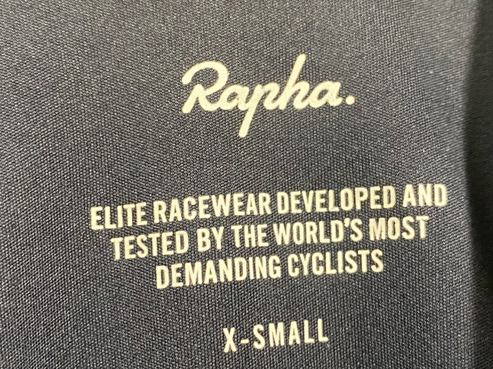 KC833 ラファ Rapha PRO TEAM FRYWEIGHT JERSEY 半袖 サイクルジャージ 濃紺 XS