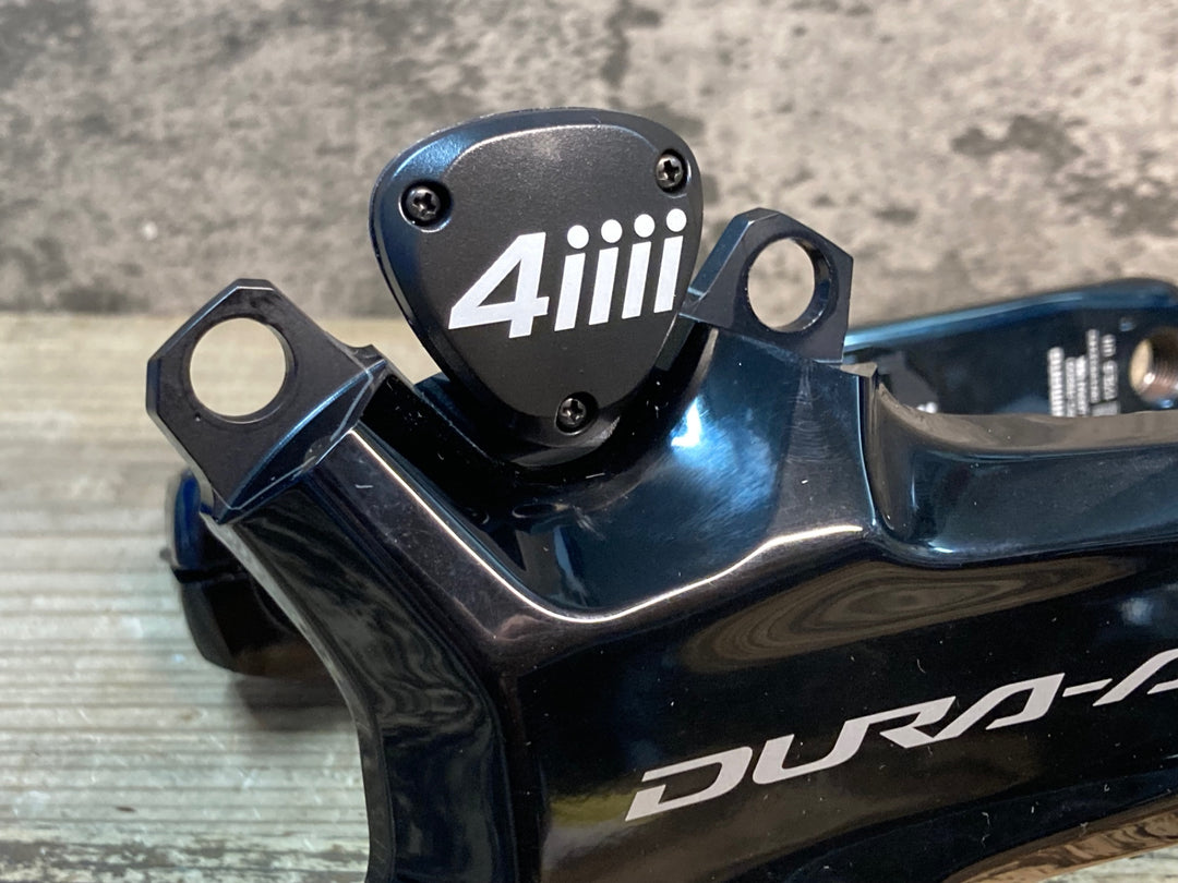 IZ387 シマノ SHIMANO デュラエース DURA-ACE FC-R9200 クランクアームセット 172.5mm 4iiii パワーメーター付き ペアリング確認済