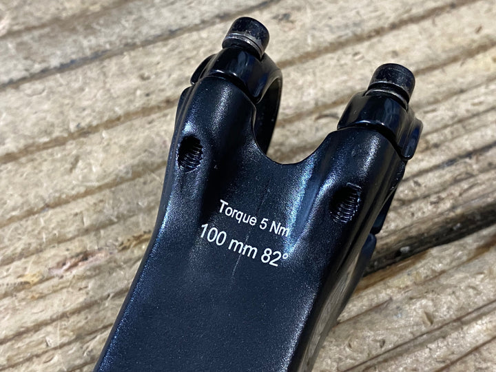 KP047 デダ Deda SUPER BOX アルミステム 黒 Φ31.7 OS 100mm 82°