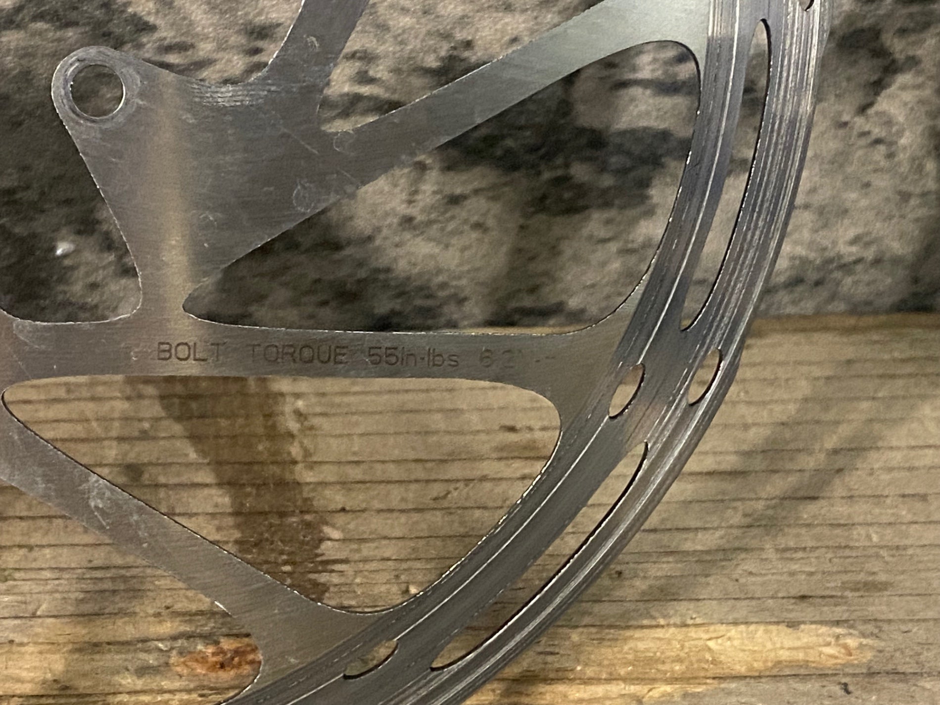 JM468 スラム SRAM CENTER LINE ディスクローター Φ200 Φ180 1.85mm 2